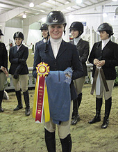 Skylar Laakso is Reserve Champion at 2011 Holiday Tournament