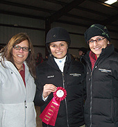 Clare Bornstein of the Southeastern Connecticut IEA team and her Mother