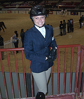 Meaghan Hynes of York rode three times at 2011 IEA Nationals