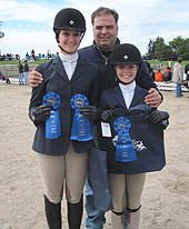 Kierstyn and Kendra Duggleby of TAPS with their Father on September 17th, 2011